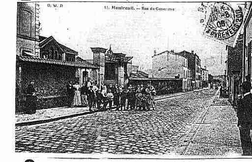 Ville de MONTREUIL Carte postale ancienne