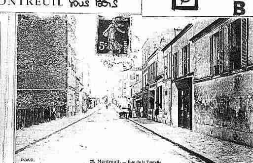 Ville de MONTREUIL Carte postale ancienne