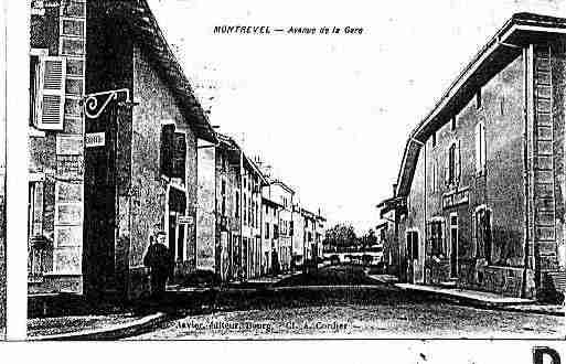 Ville de MONTREVELENBRESSE Carte postale ancienne