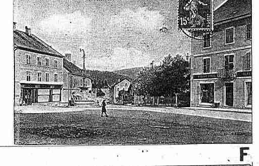 Ville de MORTEAU Carte postale ancienne