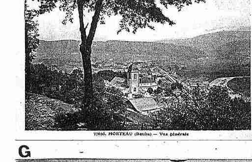 Ville de MORTEAU Carte postale ancienne