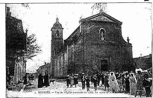 Ville de MOURIES Carte postale ancienne