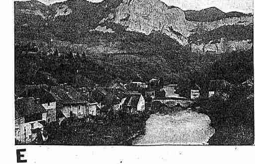 Ville de MOUTHIERHAUTEPIERRE Carte postale ancienne