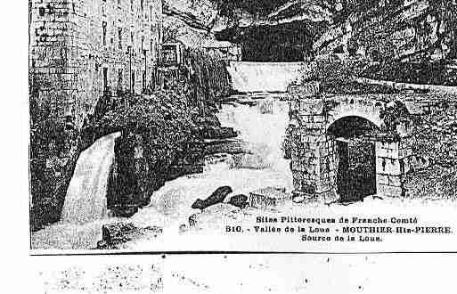 Ville de MOUTHIERHAUTEPIERRE Carte postale ancienne