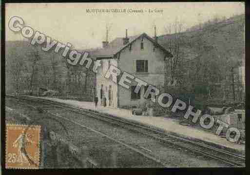 Ville de MOUTIERROZEILLE Carte postale ancienne