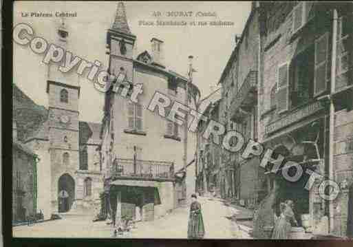 Ville de MURAT Carte postale ancienne