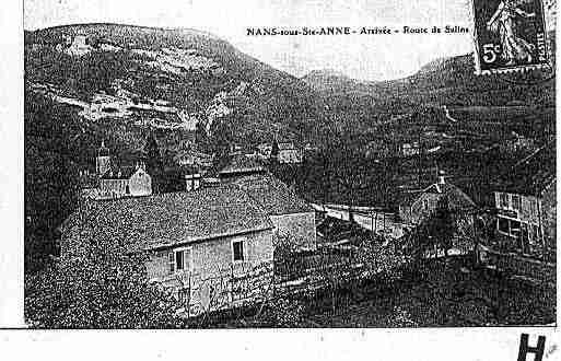 Ville de NANSSOUSSAINTEANNE Carte postale ancienne