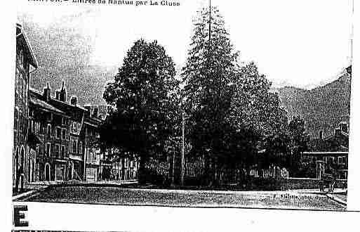 Ville de NANTUA Carte postale ancienne