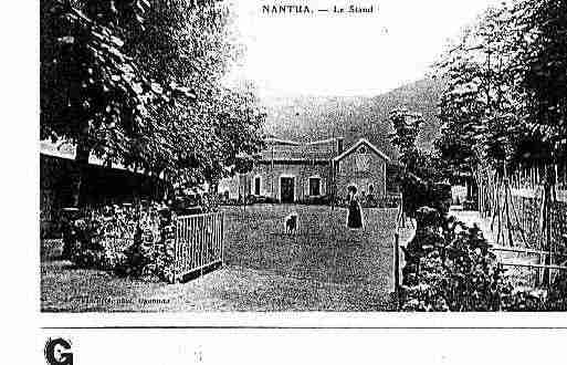 Ville de NANTUA Carte postale ancienne