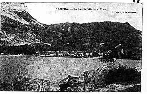 Ville de NANTUA Carte postale ancienne