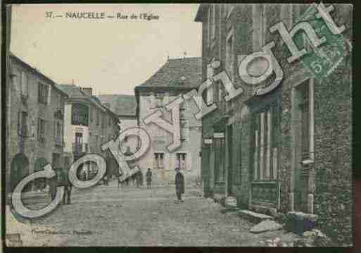 Ville de NAUCELLE Carte postale ancienne