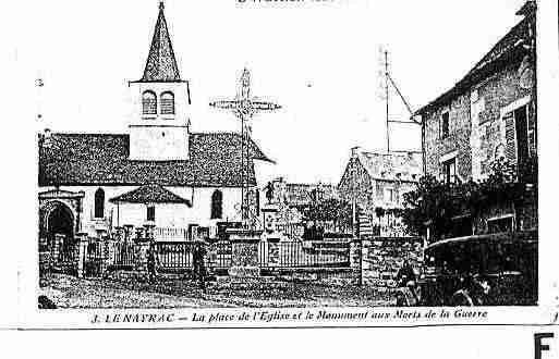 Ville de NAYRAC(LE) Carte postale ancienne