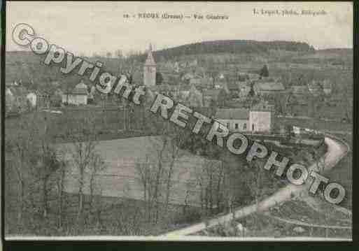 Ville de NEOUX Carte postale ancienne