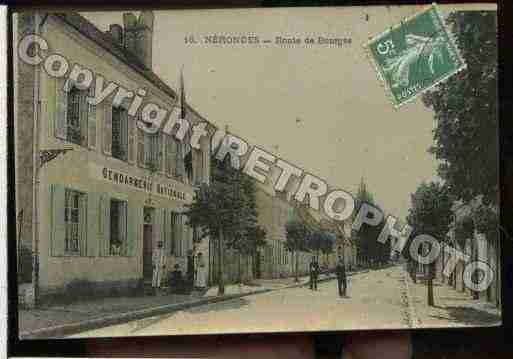 Ville de NERONDES Carte postale ancienne