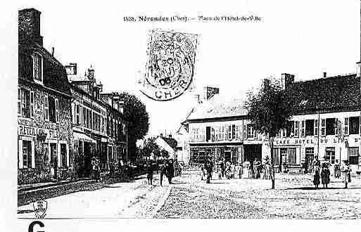 Ville de NERONDES Carte postale ancienne