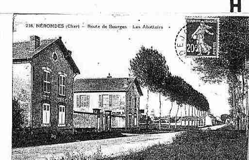 Ville de NERONDES Carte postale ancienne