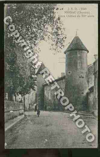 Ville de NERSAC Carte postale ancienne