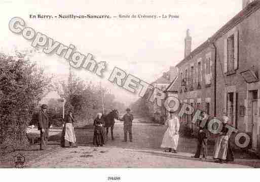 Ville de NEUILLYENSANCERRE Carte postale ancienne