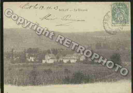 Ville de NOLAY Carte postale ancienne