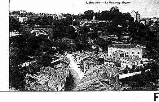 Ville de NONTRON Carte postale ancienne