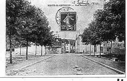 Ville de NUITSSAINTGEORGES Carte postale ancienne