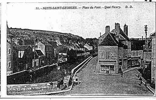 Ville de NUITSSAINTGEORGES Carte postale ancienne