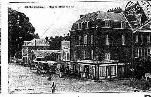 Ville de ORBEC Carte postale ancienne