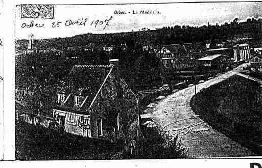 Ville de ORBEC Carte postale ancienne