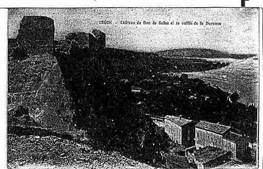 Ville de ORGON Carte postale ancienne