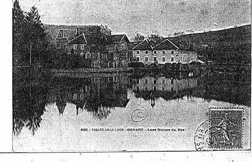 Ville de ORNANS Carte postale ancienne