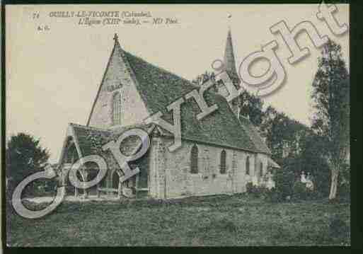 Ville de OUILLYLEVICOMTE Carte postale ancienne