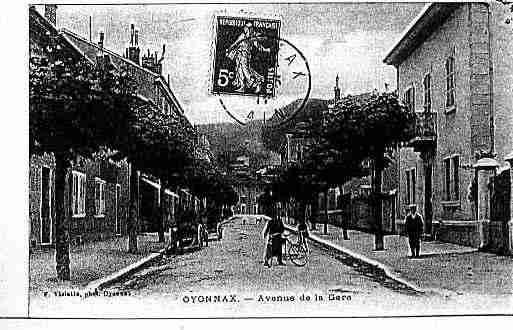 Ville de OYONNAX Carte postale ancienne