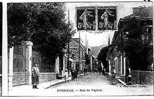 Ville de OYONNAX Carte postale ancienne