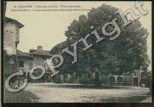 Ville de PEROUGES Carte postale ancienne