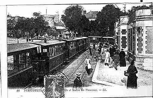 Ville de PETITBERSAC Carte postale ancienne