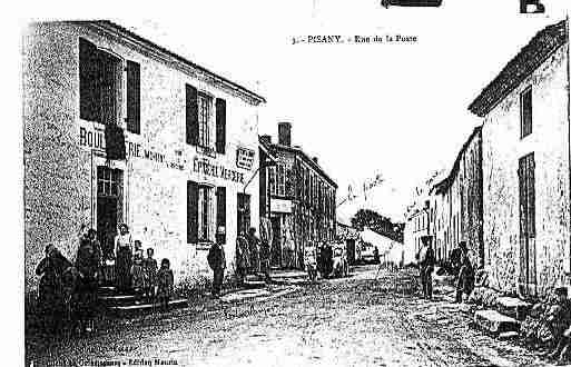 Ville de PISANY Carte postale ancienne