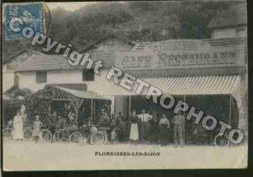 Ville de PLOMBIERESLESDIJON Carte postale ancienne