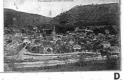 Ville de PONTDEROIDE Carte postale ancienne