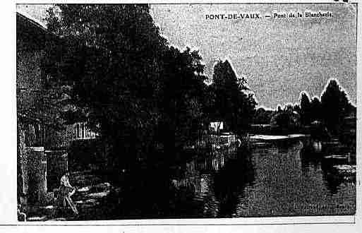 Ville de PONTDEVAUX Carte postale ancienne