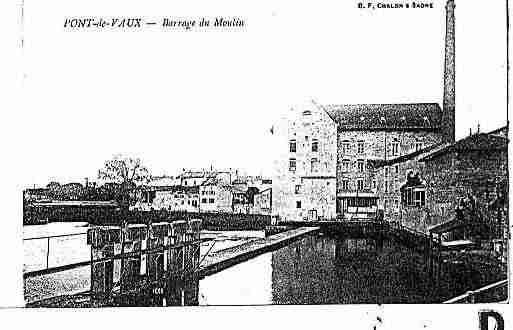 Ville de PONTDEVAUX Carte postale ancienne