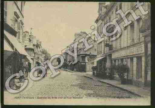 Ville de PONTL\'EVEQUE Carte postale ancienne