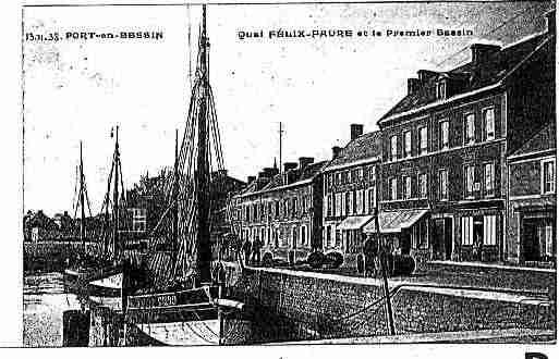 Ville de PORTENBESSINHUPPAIN Carte postale ancienne