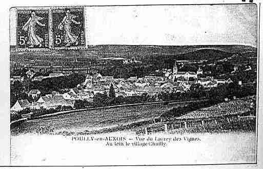 Ville de POUILLYENAUXOIS Carte postale ancienne