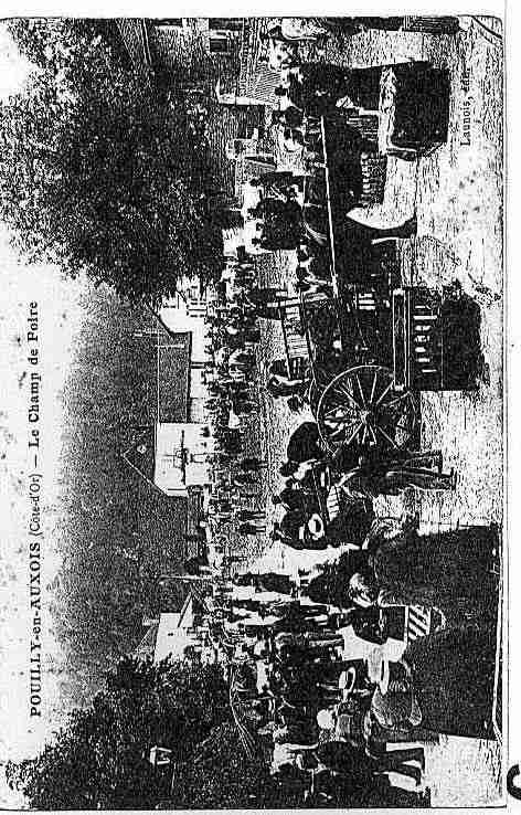 Ville de POUILLYENAUXOIS Carte postale ancienne