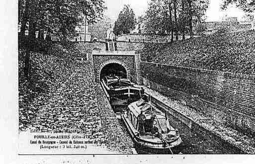 Ville de POUILLYENAUXOIS Carte postale ancienne