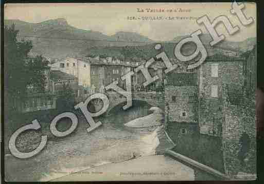 Ville de QUILLAN Carte postale ancienne