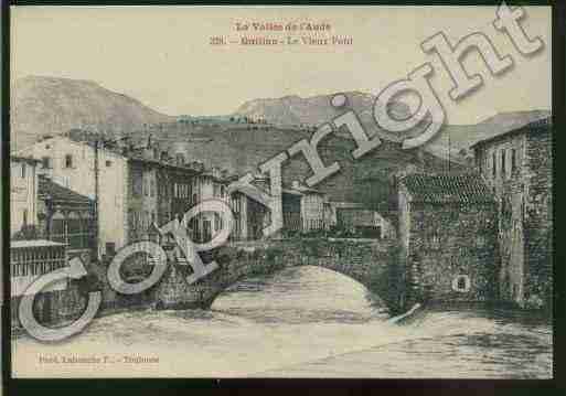 Ville de QUILLAN Carte postale ancienne