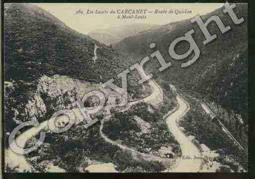 Ville de QUILLAN Carte postale ancienne