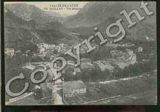 Ville de QUILLAN Carte postale ancienne