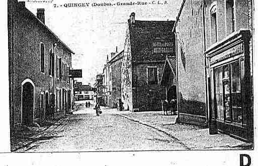 Ville de QUINGEY Carte postale ancienne